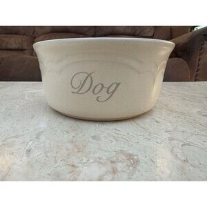 Vintage Pfaltzgraff Remembrance DOG Food Water Bowl USA 2 3/4" x  5 3/4"